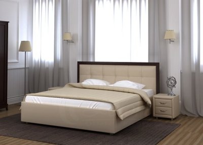 "Мішель" Ліжко з м'яким узголів'ям Lefort-8 фото