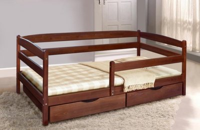 Ліжко односпальне Єва з ящиками 1639444803255 фото