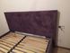 Ліжко "Анжели" фіолетова з м'якою оббивкою і підйомним мех-мом 1344 фото 5